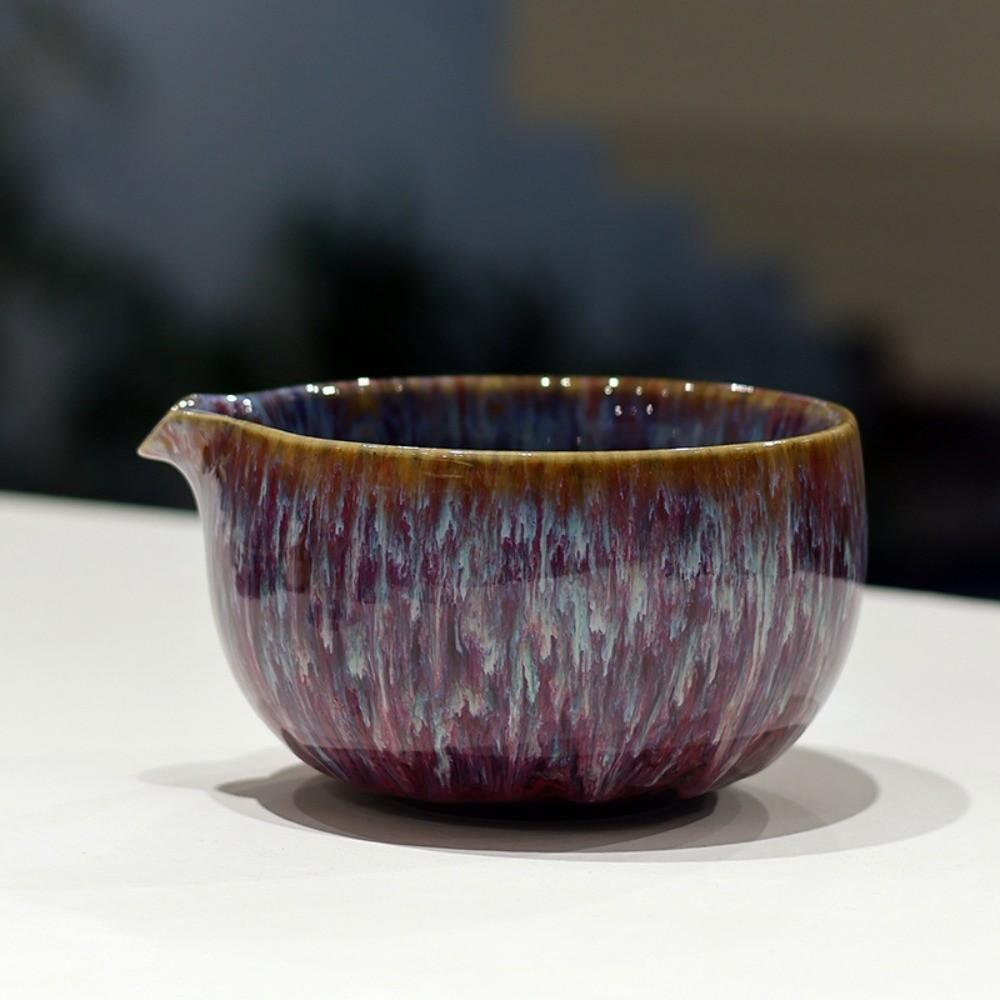 

Ceramic Matcha Bowl Purple Matcha Making Kit New Japanese Tea Set Tea Lovers Bowl