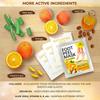 Moisturizing Foot Care Mask with Vitamin C and Orange Fragrance - Get Soft, Smooth and Beautiful Feet