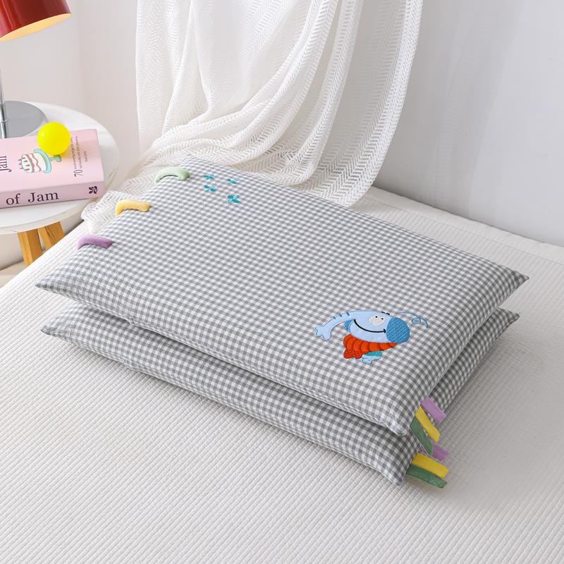 Yongyouwan All Cotton Rainbow Strip Removable Washable Kindergarten Children's Pillow
