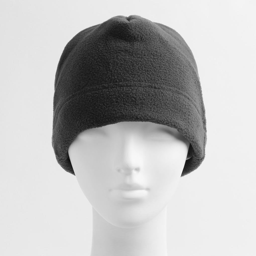 Unisex Short Beanie Hat Gray Winter Brimless Watch Cap