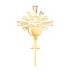 Cake Topper Holy Communion IHS Gold Mirror Chalice 161760