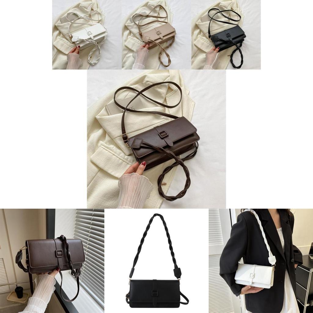 Trendy Minimalist Small Square Shoulder Bag For Women In Chic Colors For Everyday Use
