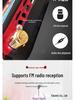Curated Bluetooth Amplifier: Multifunctional Portable Speaker with High Volume, Card Insertion, Radio, and Four-Battery Power.