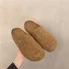 Retro Slippers Women's Outer Wear 2025 Spring New Fashion Soft Bottom Lazy One Pedal Bag Head Half Slippers Women