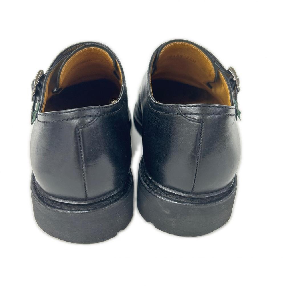 Paraboot 165912 POE Double Monk Strap Shoes shoes 7 1/2 blackUsed