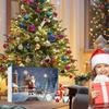 Christmas Gnome Advent Calendar Plastic Figures For Holiday Decor