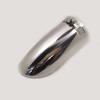 For Nissan Kicks 2017 2018      Car Body Cover Stainless Steel Muffler Pipe Outlet Dedicate Exhaust Tip Tail