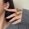 Cartoon Zodiac Horse Head Ring Horse Opening Finger Ring Zinc Zinc Alloy Pony Ring  Valentine's Day