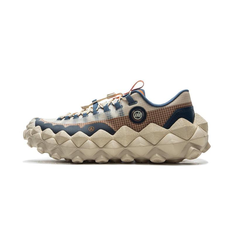 ANB x Li-Ning Chuanshan Unisex Low-top Casual Shoes Rabbit Fur Grey AZGV113-6 40