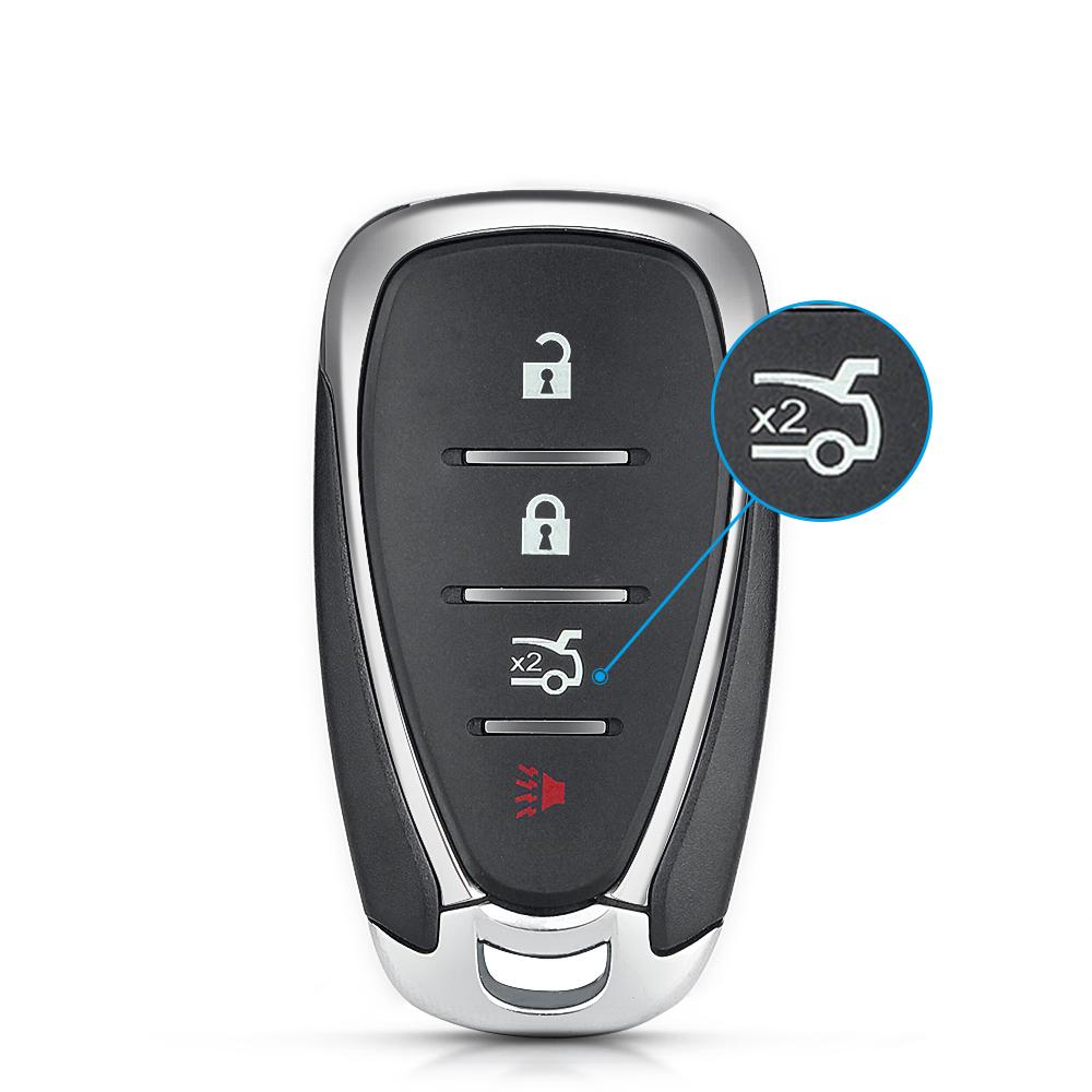 KEYYOU 1 Stück Fernbedienung für Autoschlüsselhülle für Chevrolet Cruze Malibu Camaro 2/3/4/5 Tasten Schlüsselanhänger Gehäuse
