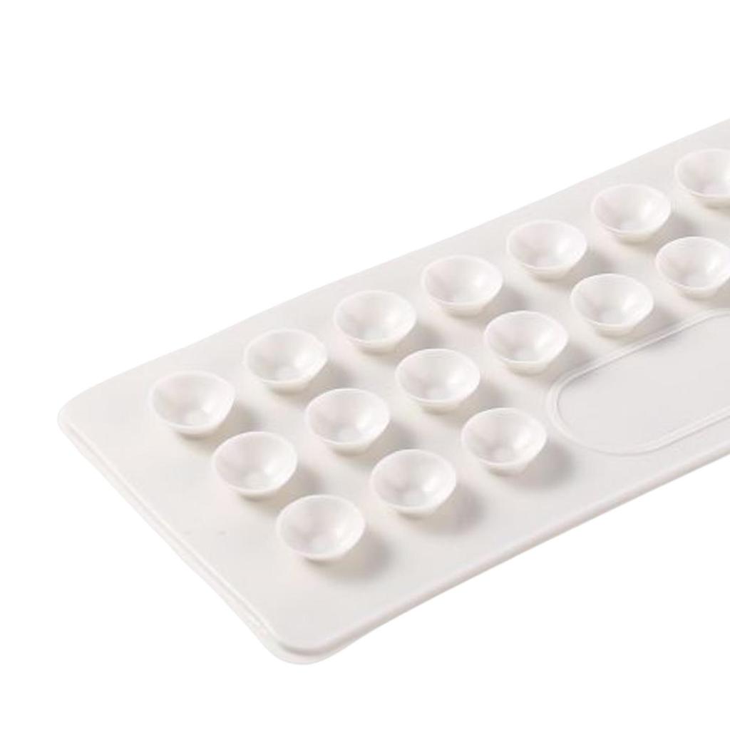Portable Double Sided Suction Cups Table Top Bumpers Compatible with Glass for Bathroom