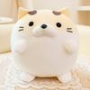 Face Down Kitten Ball Nap Pillow Cat Circular Kitten Ball Plush Pillow  School