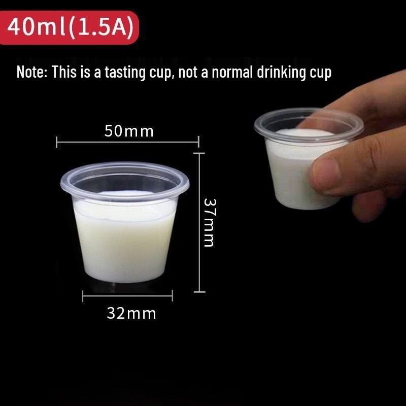 OIMG Disposable Plastic Tasting Cups
