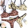 French Ultra Thin Women Underwear Set Sexy Flocking Push Up Bra Summer Ladies 6 Color Mesh Breathable Lingerie and Thong Sets