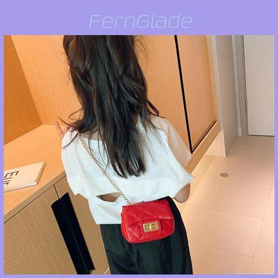 Childrens Fashion Girls Princess Crossbody Bag With Pu Leather And Chain Accessory For Daily Use