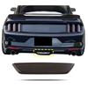 For Ford Mustang 2015-17 Smoked Black Rear Tail Light Lamp Cover Bezel Trims 9pc