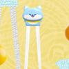 1 Pair Baby Kids Training Tableware Food Sticks Cartoon Animal Chopsticks For Children Cute Cat Elementary Learning Chopstick