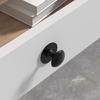 6PCS Reusable Cabinets Handles Waterproof Metal Pulls Set Quick Installation for Bathroom Furniture Shower Door Mirrors
