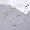 Yi Lian Handmade ABS Pearl Beaded Crossbody Bag & Phone Lanyard Strap