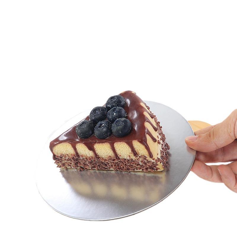 8-Zoll Runde Silberne Kuchenunterlage, 2 mm Dick, Mousse-Kuchen-Basis
