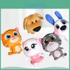 Adorável Pelúcia Gato Tom Falante Brinquedos para Crianças Animal de Desenho Animado Cachorro Presente para Crianças Pequenas