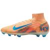 Kylian Mbappé X Mercurial Superfly 10 Elite Melon Tint/Igloo/Neo Turquoise Unisex Cleats Orange FQ8692-801