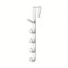 5 Hook Design Door Top Hanger Closet Kitchen Bathroom Door Towel Rack ABS Hanging Hook