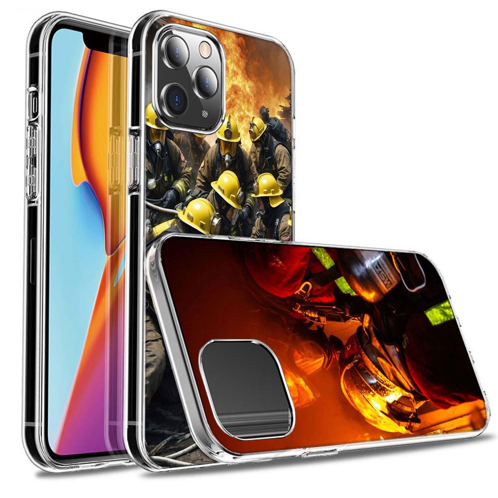 Firefighter Training Phone Case For Iphone 16E 15 Pro 14 Plus 17E 16 17 Pro Max Air 11 12 13 Mini Shockproof Capa Cute Cover