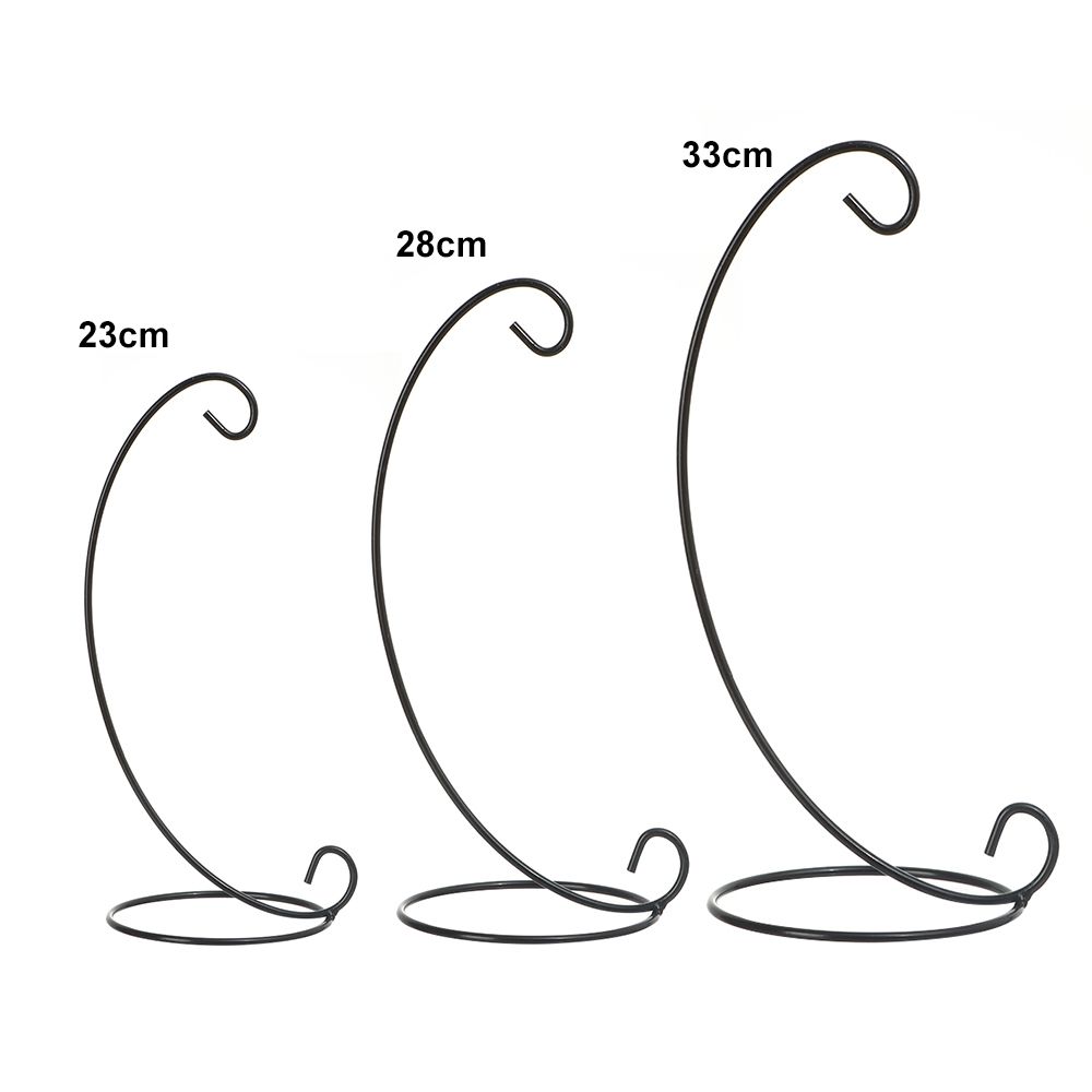 Micro Landscape Ecological Bottle Iron Hanging Retro Glass Ball Hanging Stand Candle Holder Hook Flower Rack Iron Frame