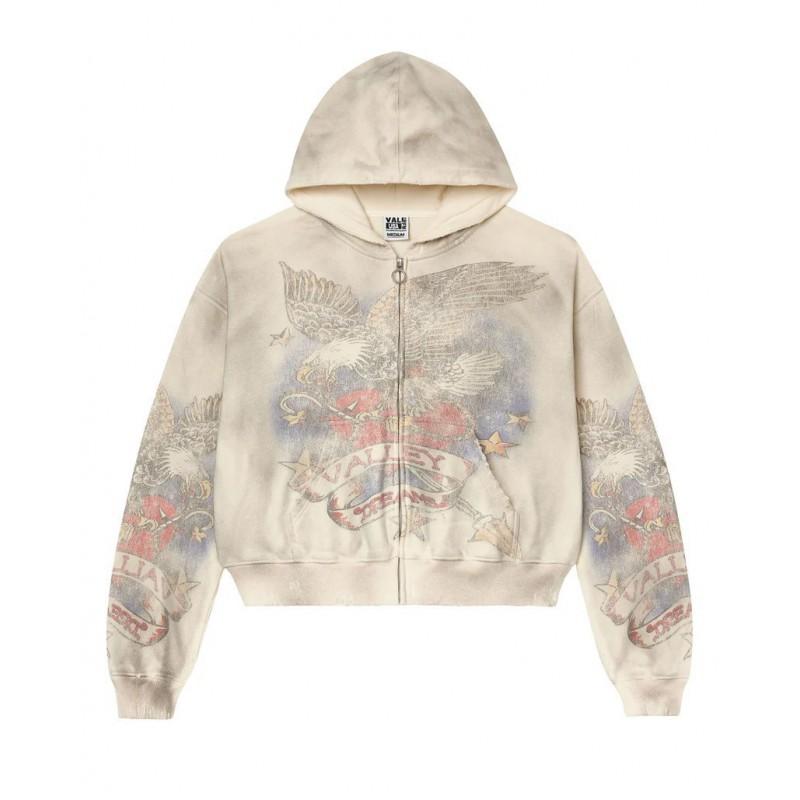 Y2K Camo Print Zip-Up Hoodie Couples American Vintage Streetwear Loose Fit Long Sleeve