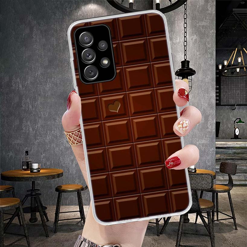 

Chocolate Nutella Phone Case For Samsung Galaxy A13 A14 A15 A16 A17 A53 A54 A55 A56 A57 A33 A34 A35 A36 A37 A23 A24 A25 A26 Gala Samsung A37