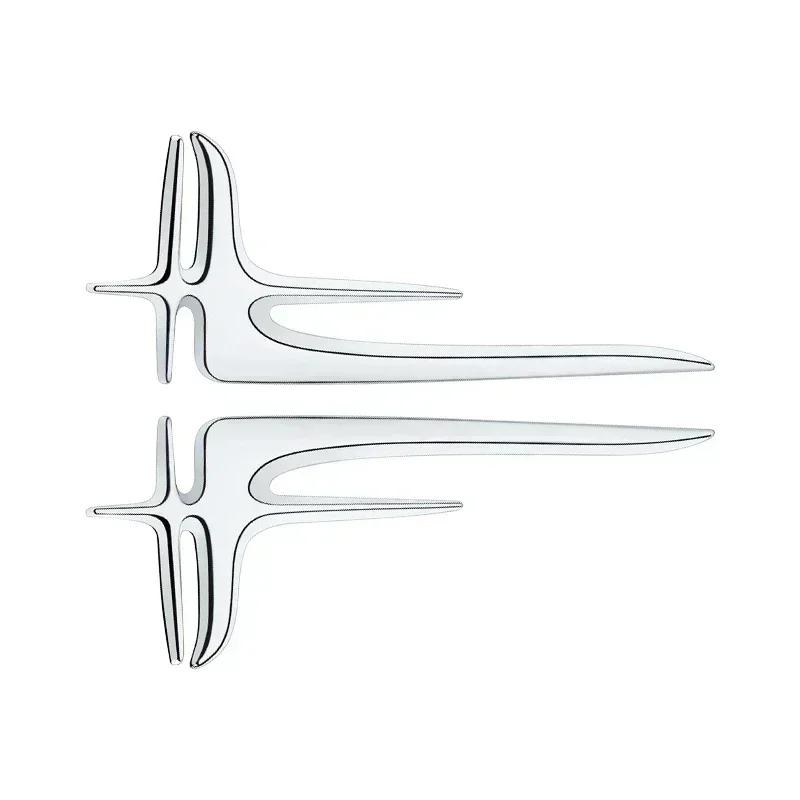 XIMZZ1 For AMG Car For Mercedes Benz AMG 2pcs Car Left Right Side Fender Badge Sticker For Mercedes Benz W212 W213 W205 AMG W177 V177 W