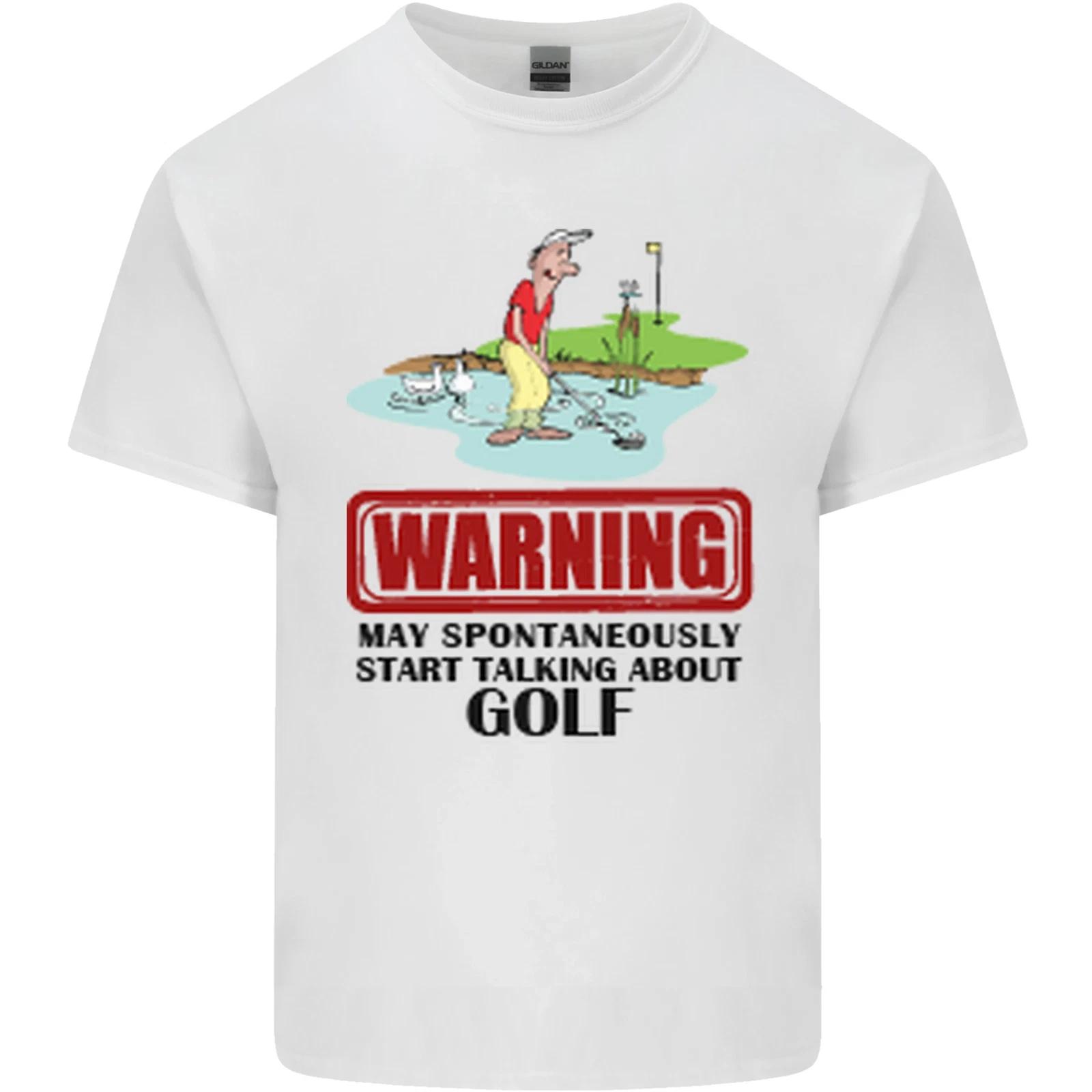 May Start Talking About Golf Funny Golfing Kids T-Shirt Childrens M