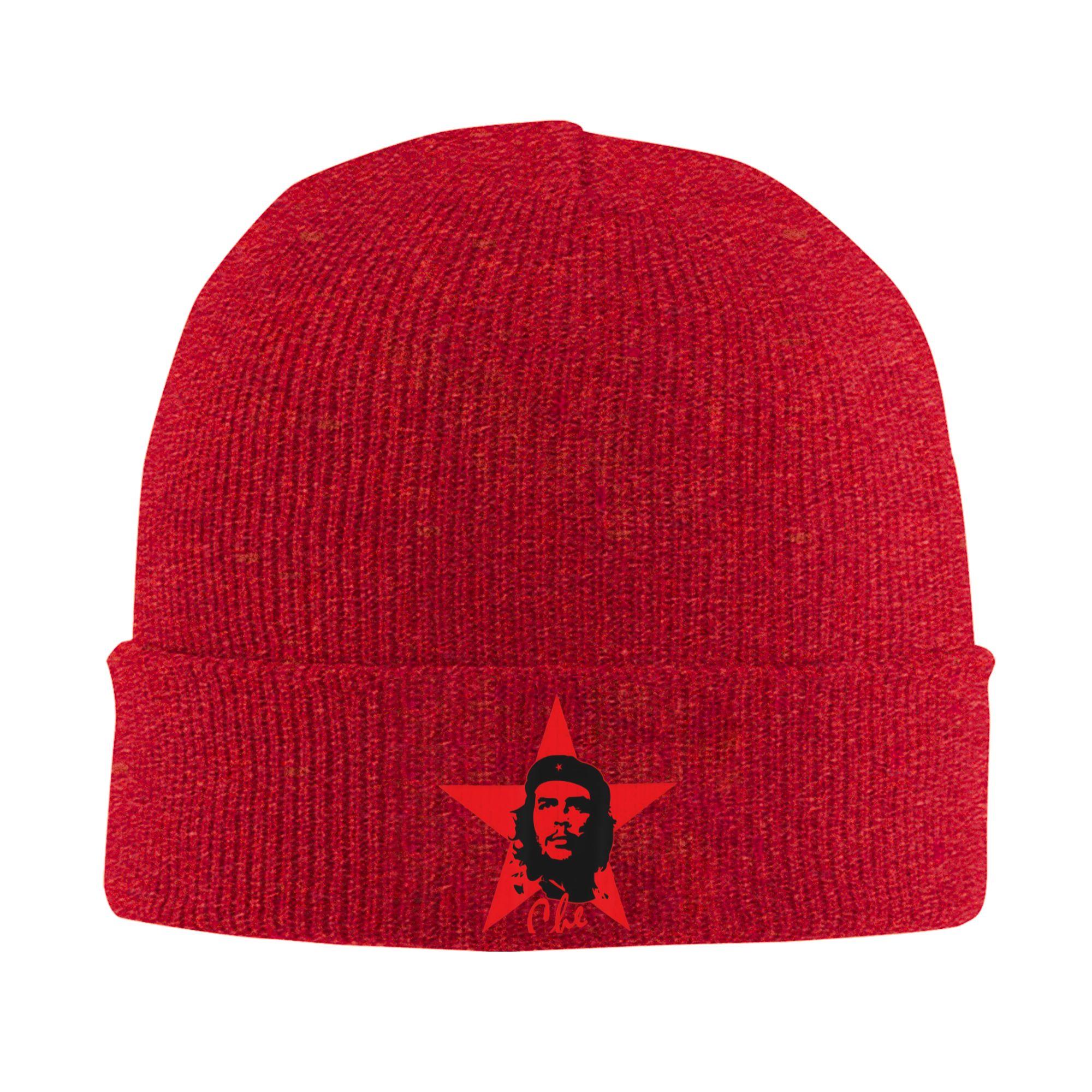 

Che Guevara Beanie Hats Bonnet Hats Men Women Vintage Kpop Knitting Hat Autumn Winter Custom Head Wrap Caps One Size