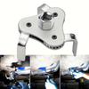 Auto Repair Tools Oil Filter Wrench Adjustable Flat-Head Three-Clamp Type Oil Filter Removal Tool Car Disassemble Wrench