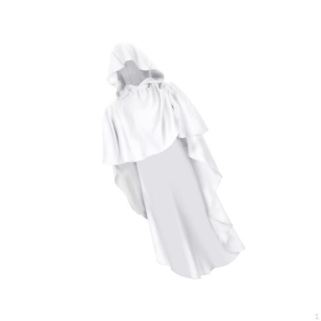 Halloween Cloak Dress Up Medieval Cape for Club, Party, Carnival