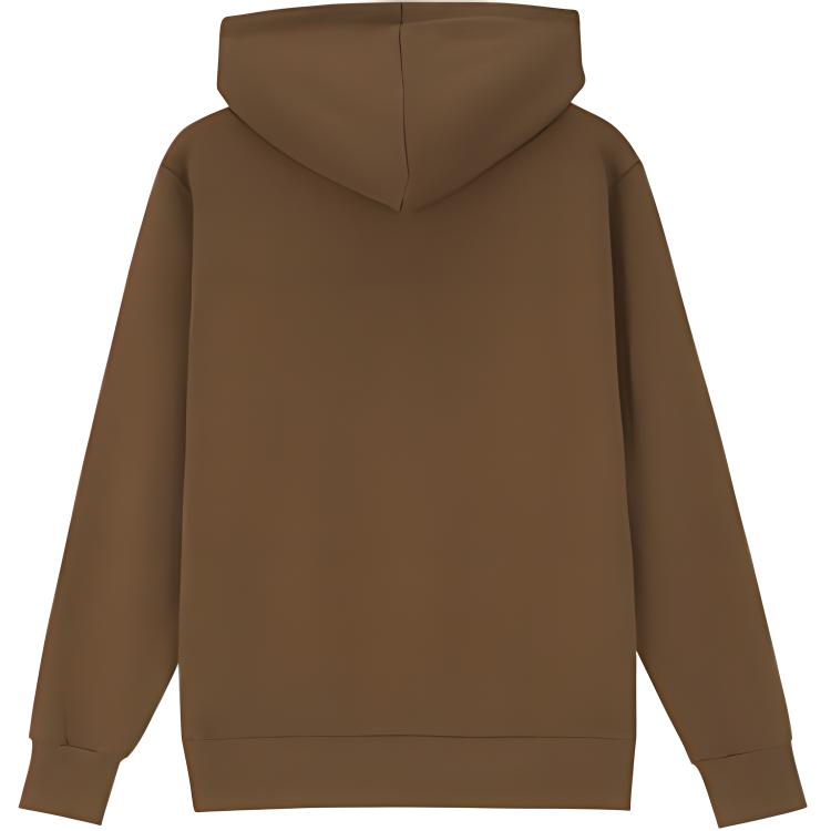 New Balance Sweatshirts Men's Brown Hooded Moderate Regular AMT33335-DHE