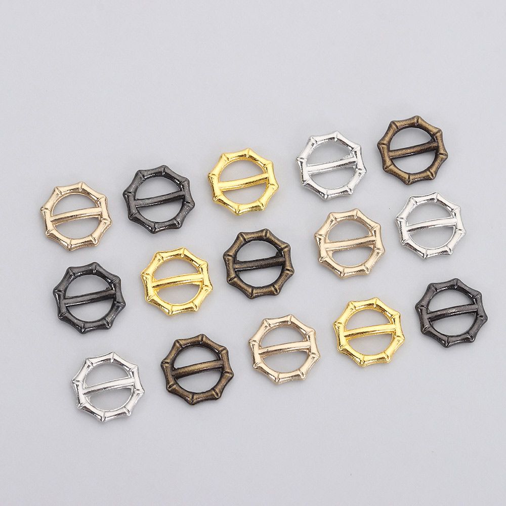 40pcs New 5mm Tri-glide Belt Buckle Mini Ultra-small Bags Buckles DIY Newest Small Strap Buckles Buttons Shoes Accessories