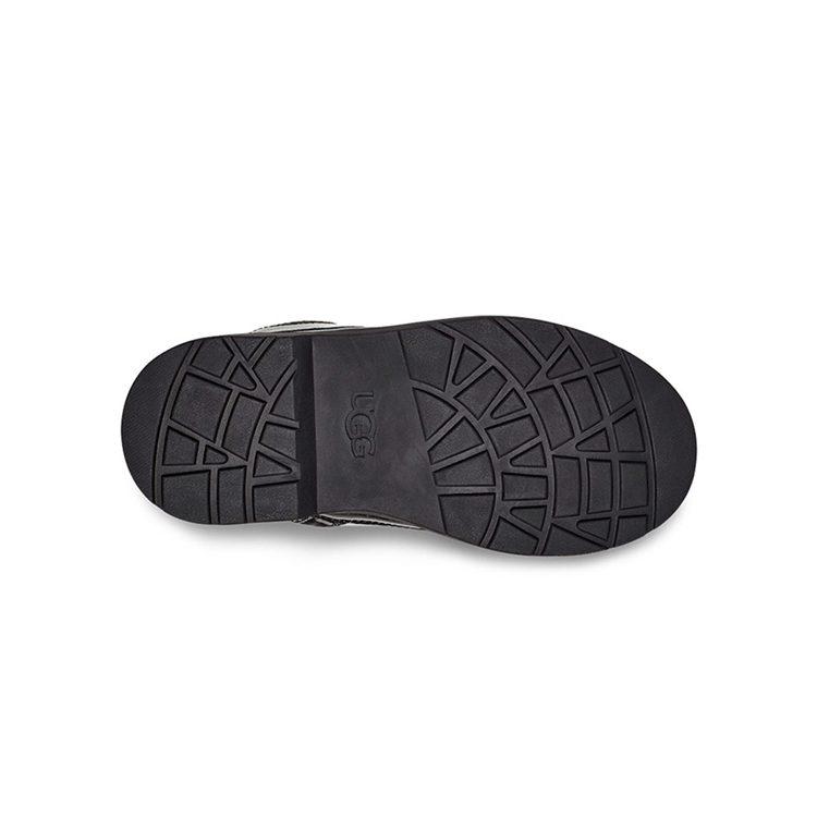 UGG Robley Glitter Velvet Zipper Kids' Snow Boots Black Children Aged 3 7 Years Old 1116377T-BLK