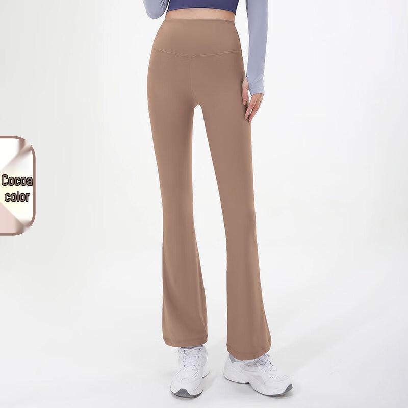 Dongchen Pufei Seamless High-Waisted Flare Pilates Leggings