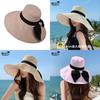 Cotton Sun Hat With Large Brim For Summer Outdoor Sun Protection Women