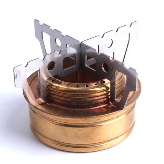 Alcohol Stove Rack Temperature Resistant Anti Slip Rust-proof Cross Stove Support Rack