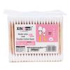 Xinlemei 80-100 Pcs Double-Ended Cotton Swabs for Makeup, Beauty, Lipstick, Hygiene, and Disinfection.