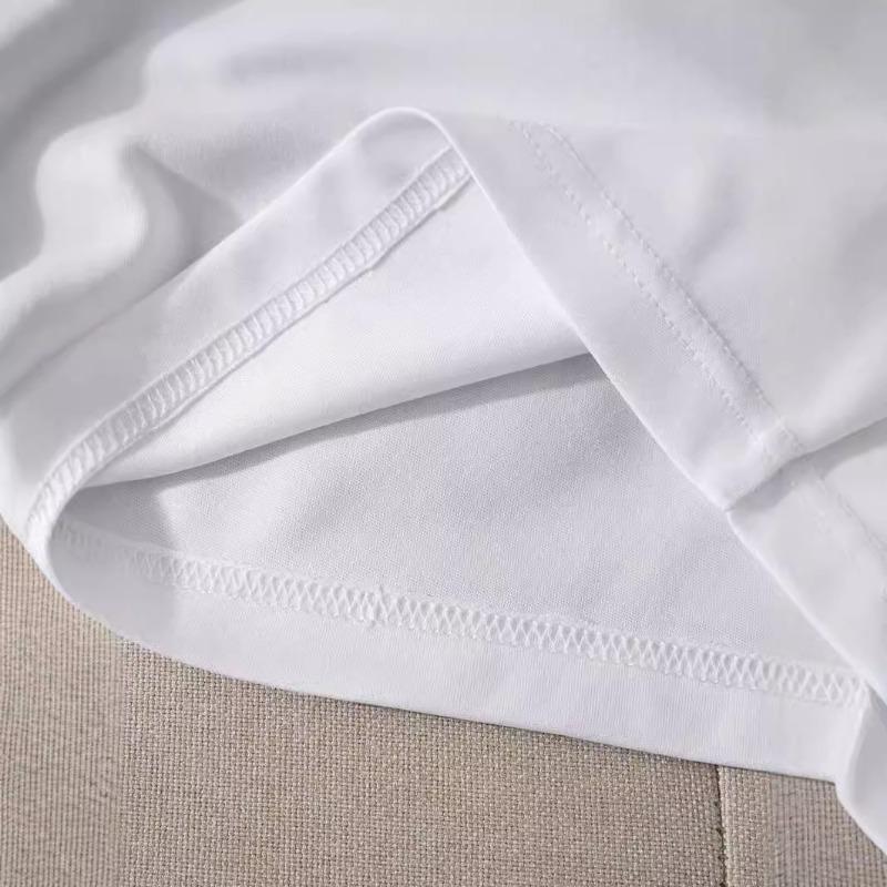 Summer Fashion Letter JUST RICH Printed Women's Casual Pure Cotton Short Sleeved Top T-Shirts Women’s