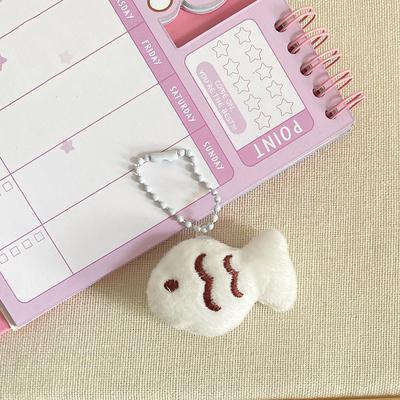 Bonitos desenhos animados gatos e peixes chaveiros casal pelúcia gatinho boneca brinquedos bolsa pingentes charme chaveiros mulheres meninas kawaii chaveiro