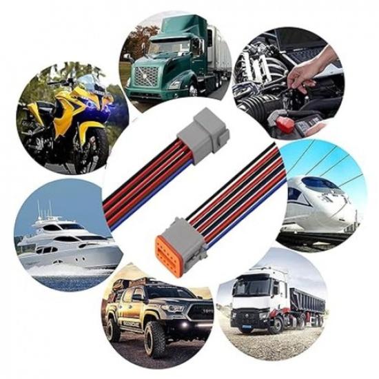 12 Pin Connector, Automotive Waterproof Electrical Connector 12 Way DT 12 Pin