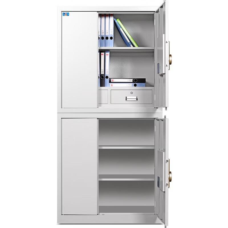 Tiger Brand Large Split Two-Section Steel Filing Cabinet