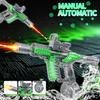 Long Range Shooting Electric Water Gun Toys Children Automatic Sensor Muzzle Flame Squirt Gun Kids Summer Beach Pool Party Toy