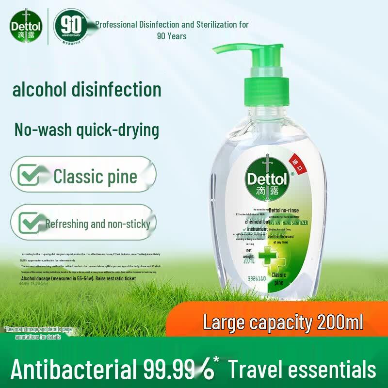 

Dettol No-Rinse Antibacterial Hand Sanitizer