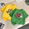 Girls' Fashionable T-shirt For Summer, Children's Casual Top